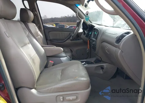 2007 Toyota Sequoia Limited V8 from USA, damaged, VIN 5TDZT38A37S292098